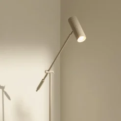 Globen Lighting Gulvlampe Hubble READ, beige, metal