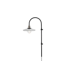 Globen Lighting væglampe COBBLER, klar, højde 75 cm