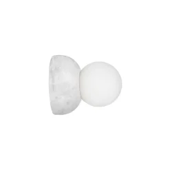 Globen Lighting væglampe Torrano, hvid Ø 13 cm IP44