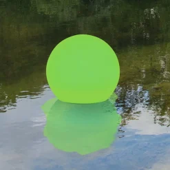 Globo LED-lyskugle, solceller, kan flyde
