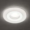 Glow indbygningsspot, hvid, metal, Ø 11 cm, GU10