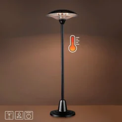 Glow varmespotstander, IP34, 1.500 W/3.000 W