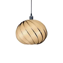 Gofurnit Mela pendellampe, eg, Ø 35 cm