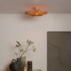 GOOD & MOJO loftlampe Madura, Ø 44 cm, brun, bambus E27