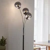 Green Widow gulvlampe med glasskærme