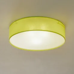 Grøn tekstil loftslampe Jitendra