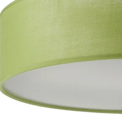 Grøn tekstil loftslampe Jitendra