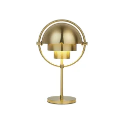 Gubi bordlampe Multi-Lite højde 30 cm messing/messing