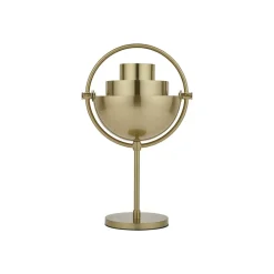 Gubi bordlampe Multi-Lite højde 30 cm messing/messing