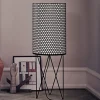 GUBI Pedrera PD2-gulvlampe med dæmper, sort