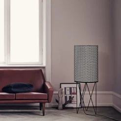 GUBI Pedrera PD2-gulvlampe med dæmper, sort