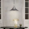 GUBI Semi pendellampe, Ø 47 cm, antracit