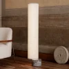 GUBI Unbound LED-gulvlampe 80 cm lærred
