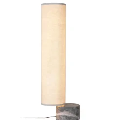 GUBI Unbound LED-gulvlampe 80 cm lærred
