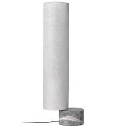 GUBI Unbound LED-gulvlampe 80 cm lærred
