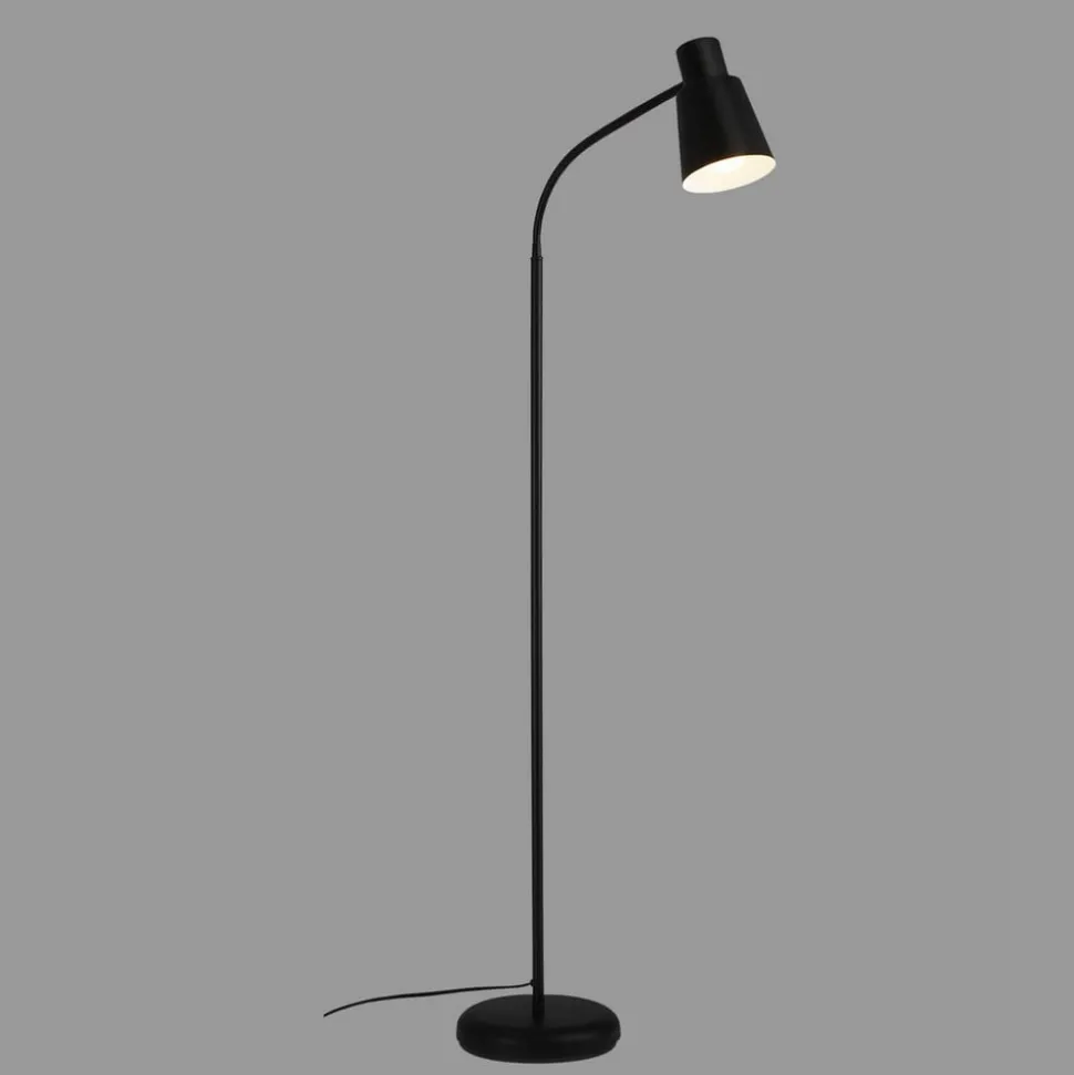 Gulvlampe 1474015 af metal i sort
