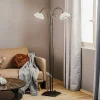 Gulvlampe Antica i landlig stil, 2 lyskilder