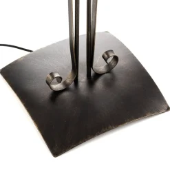 Gulvlampe Antica i landlig stil, 2 lyskilder
