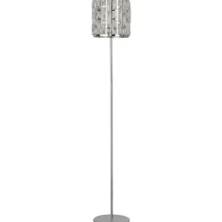 Gulvlampe Bijou med krystaller