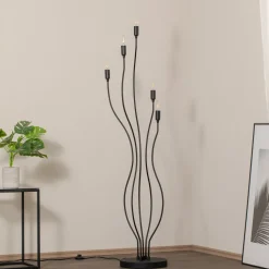 Gulvlampe Bonibon 13231 sort metal højde 155 cm 5 lyskilder
