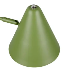 Gulvlampe Cosima, grøn, højde 126 cm, metal