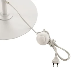 Gulvlampe Dione, 4 lyskilder, hvid