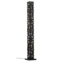 Gulvlampe Foresta i metal, højde 153 cm