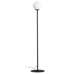 Gulvlampe Joel, sort/hvid, 1 lyskilde