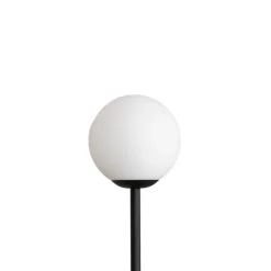 Gulvlampe Joel, sort/hvid, 1 lyskilde
