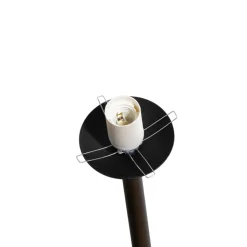 Gulvlampe Joel, sort/hvid, 1 lyskilde