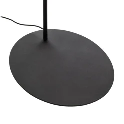 Gulvlampe Moby Green med tekstilskærm