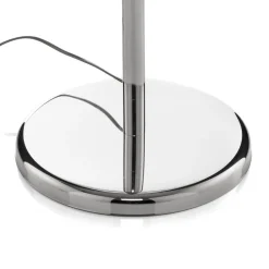 Gulvlampe Pioggia med krystalregn, krom