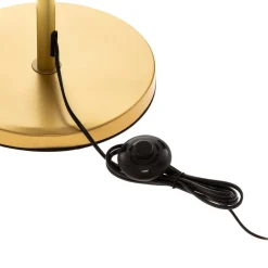 Gulvlampe Ruben med perlemorsskiver