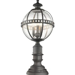 Halleron vejlampe med Londonderry-finish
