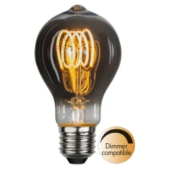 Heavy Smoke LED-pære E27 2 W 2.100 K filament