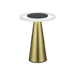 Helestra Bax bordlampe med touchdæmper, messing