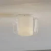 Helestra Canio loftlampe i glas, klar udvendig