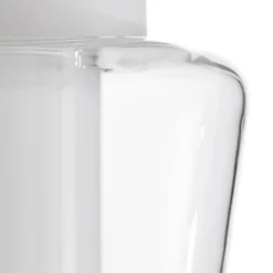 Helestra Canio loftlampe i glas, klar udvendig