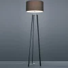 Helestra Certo 3-benet gulvlampe, antracit