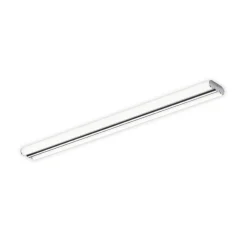 Helestra LED-spejllampe LOOM, længde 90 cm, krom, IP44