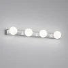 Helestra Lis LED-spejllampe, 4 lyskilder