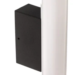 Helestra Loom LED-spejllampe sort, 120 cm