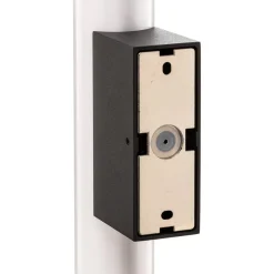 Helestra Loom LED-spejllampe sort, 120 cm