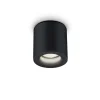 Helestra Lot udendørs loftlampe, IP65, sort
