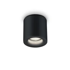 Helestra Lot udendørs loftlampe, IP65, sort