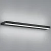 Helestra Slate LED-væglampe, mat sort 60 cm