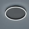 Helestra Sona LED-loftlampe, sort, Ø 40 cm