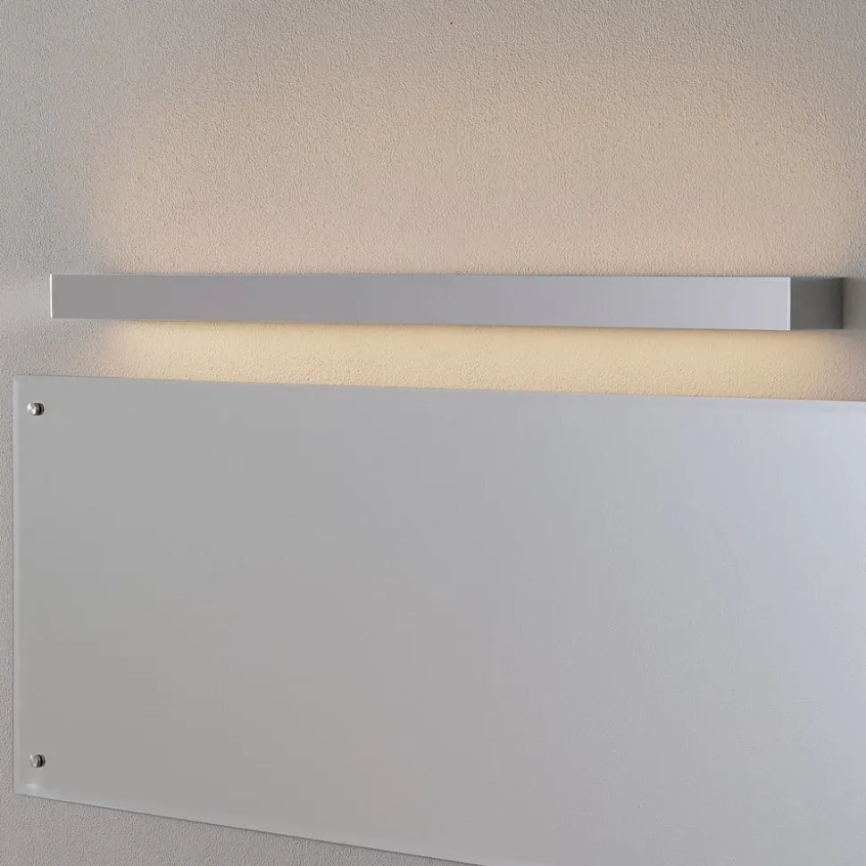 Helestra Theia LED-spejllampe, forkromet, 90 cm
