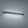 Helestra Theia LED-væglampe, mat sort 60 cm