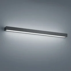 Helestra Theia LED-væglampe, mat sort 90 cm